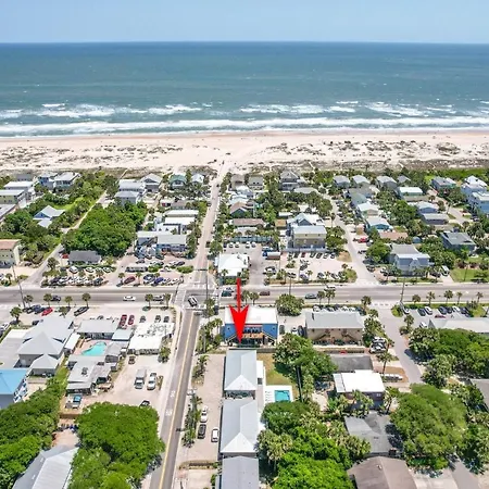 Paradise Palms- Tropic Suite- Pool - Steps To Ocean - 10 Min To Downtown St. Augustine Exterior photo